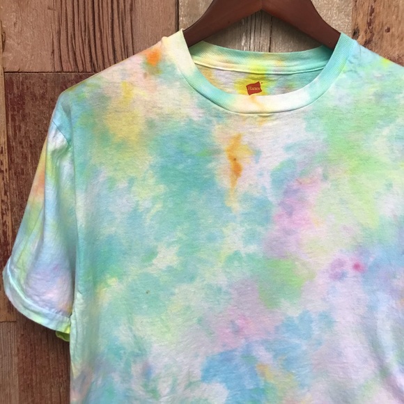 Ice Dyed Crop Tee M - Picture 2 of 7